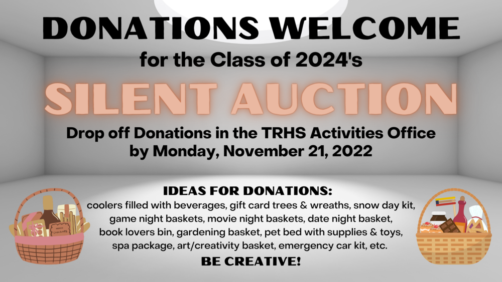 Donations Needed for Silent Auction