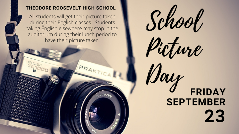 School Picture Day - September 23