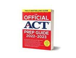 Official ACT prep guide book cover 